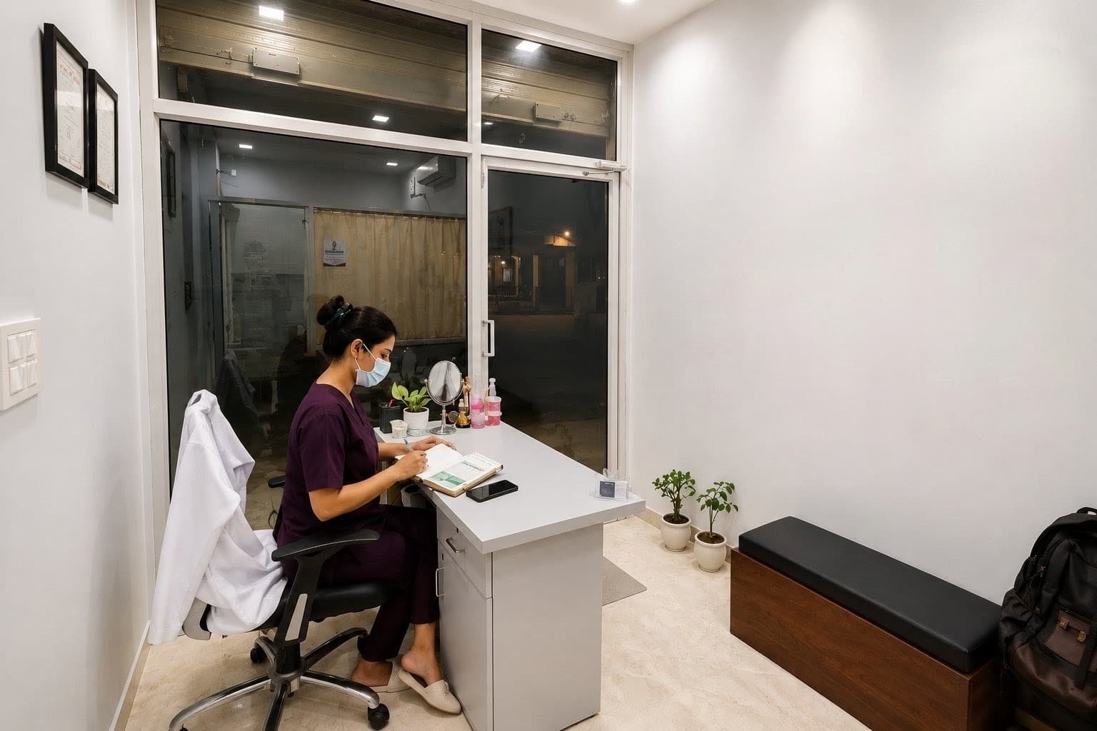 Arya Smiles reception area